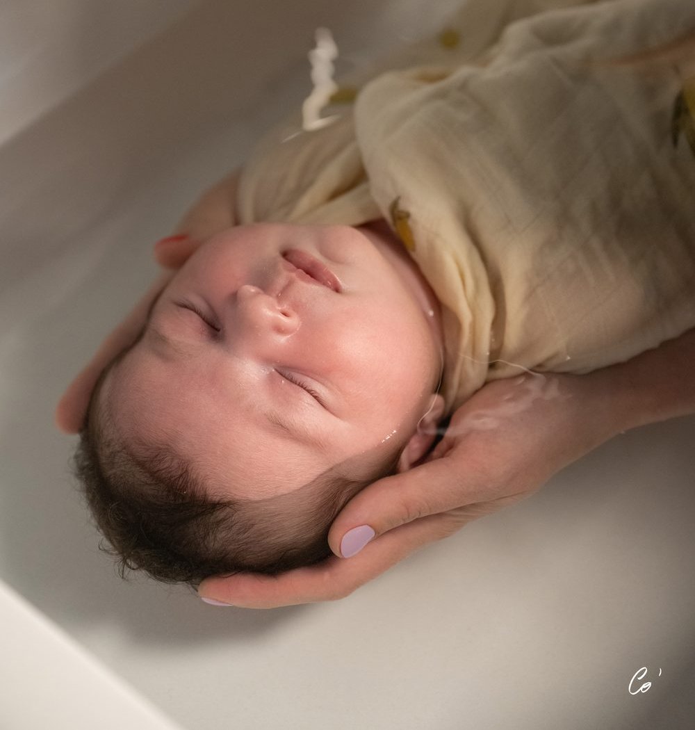 Bain bébé en immersion